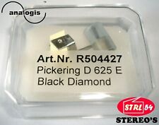 D625e D400e D750 Pour Pickering Xv15 Hq Black Diamond Stylet Diamant Elliptique