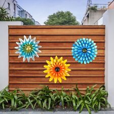 Décoration Murale Fleur De Soleil Classique Pour Maison Et Jardin Beauté Intem