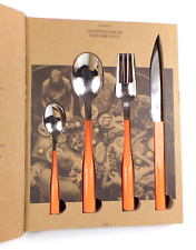 Degrenne - L'Économe By Starck - Set 4 Pièces Couverts De Table - Orange Carotte