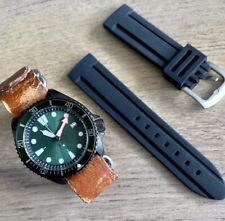 Diver Watch Automatic With Nh35 Seiko Custom : 2 Straps Vintage