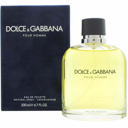 Dolce & Gabbana Pour Homme 💯original 6.7 Oz/200ml Perfume Edt Men Fragrance