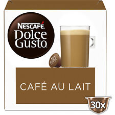 Dolce Gusto - Café Au Lait Café Capsules Compatible Dolce Gusto - Boite De 30 Ca