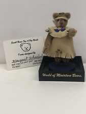 Dollhouse World Of Miniature Bears #741 Pocahontas By Margaret Scheurich Limited