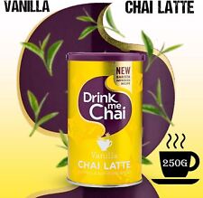 Drink Me Chai Vanille Latte Naturel Et Authentique Épices Sans Caféine 250g X 4