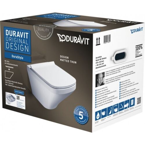 Duravit Durastyle Wand-wc Rimless Toilet Set 455109 00 A1