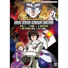 Dvd Anime Kidou Senshi Gundam Unicorn (1-7 End) +2 Spécial +re:0096 (1-22 End)