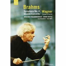 Dvd Brahms : Symphonie N° 4, Double Concerto (avec Wagner : Parsifal, Prélude) -