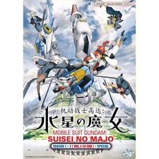 Dvd Kidou Senshi Gundam : Suisei No Majo Saison 1+2 (24 épisodes)+spécial...