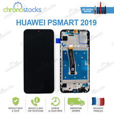 Ecran Lcd Vitre Tactile Châssis Pour Huawei P Smart 2019 Noir Pot-lx1