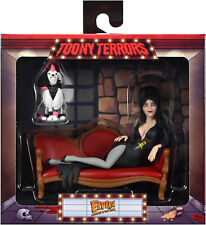 Elvira Mistress Of The Dark - Toony Terrors - Figurine Elvira On Couch 15 Cm Nec