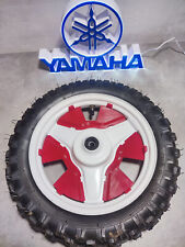 Enjoliveurs Yamaha Pw 50 Custom 3d Rouge Hubcap Decoration Red