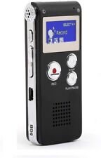 Enregistreur Vocal Numerique Portable Dictaphone Audio Microphone Lcd Mp3 Neuf