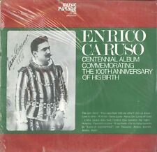 Enrico Caruso Lp Vinyle Centennial Album Commémorant / Music Parade Scellé