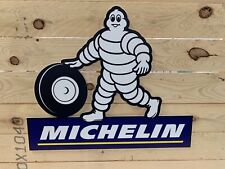 Enseigne Plaque Décorative Pneus Michelin Bibendum ( 50 Cm X 43 Cm)