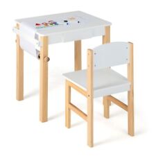 Ensemble Table Et Chaise D'art Pour Enfants Bureau à Dessin En Bois Avec Chaise