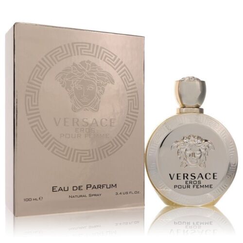 Eros Pour Femme By Versace, 3.4 Oz Edp Spray For Women Eau De Parfum