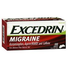 Excedrin Migraine Comprimés 100 Capuchons Par Novartis Consm Hlth Inclus