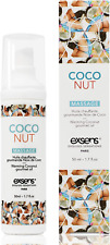 Exsens Huile Massage Noix De Coco Chauffante/comestible Texture Douce