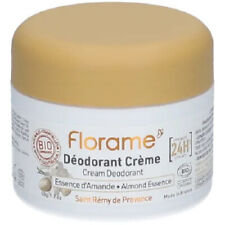 Florame Déodorant Crème à L'essence D'amande Hypoallergénique Bio 50 Grammes