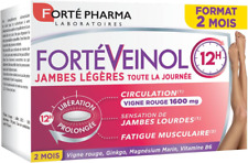 Forté Pharma - Forté Veinol 12h | Complément Alimentaire Circulation Sanguine Ja