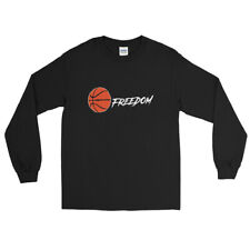 Freedom Usa Basketball Shaq Kobe Jordan Hoops Nba Sports Long Sleeve Shirt