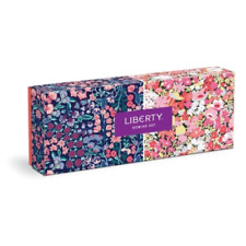 Galison Liberty Floral Wood Domino Set Hbook Neuf