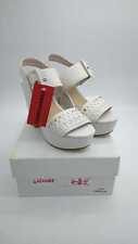 Gaudi 'chaussure Chaussures Sandale Femme Blanc Cuir Écologique Taille 37
