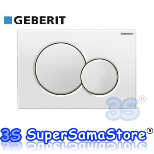 Geberit Control Plate Push Plate Sigma 01 White 2 Quantity Rinse 115770115