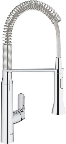 Grohe 31379000 K7 Single-lever Sink Mixer 1/2″, Pull Out Dual Spray, Chrome