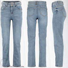 Hailys Women Straight Fit Jeans High Waist Denim Pants Stone Washed St44rady New