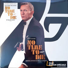  Hans Zimmer ‎no Time To Die James Bond Ltd 2x White Vinyl Sealed Mint