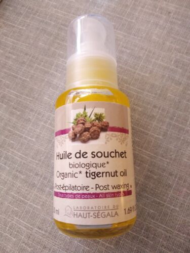 Haut-ségala Laboratory Organic Tigernut Oil 50ml Bbe 07/2023