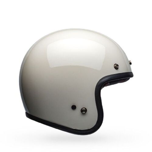 Helmet Jet Bell Custom 500 Gloss White