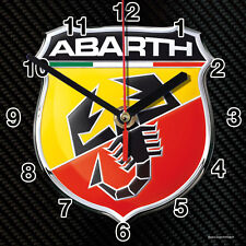 Horloge Murale Logo Abarth -01m