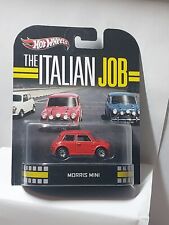 Hot Wheels 1/64 🇨🇵 The Italian Job, Morris Mini Rouge , Retro Entertainment 