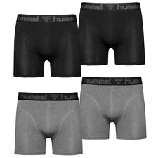 Hummel Marston 4-pack Boxers Homme Sous-vêtements Shorts Rétro Pantalon Slips