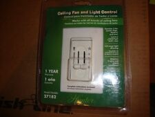 Hunter Fan 27182 Ceiling Fan Control Switch-wht Fan/light Switch