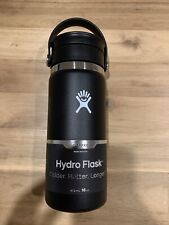 Hydro Flask Wide Flex Sip Lid Bottle 16oz (black) 16oz.