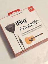 Ik Multimedia Irig Acoustic Clip Acoustique Microphone Interface Guitare