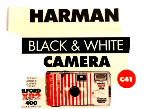 Ilford Harman Xp2 Super 400 27 Compact Point Shoot Disposable Camera 03/25