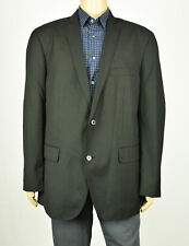  Inc Mens Black Classic-fit Two-button Traveler Blazer Jacket 2xl