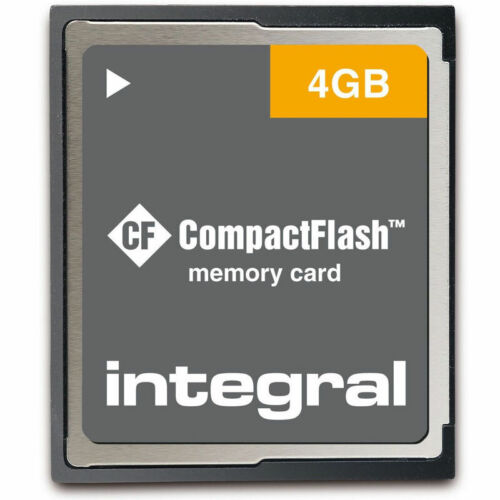 Integral 4gb Compact Flash Card Cf Memory Card Digital Camera