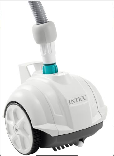 Intex 28007 Small Bottom Cleaner Automatic Zx50 For Pool With Wheels Robot