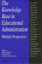 James Joseph Scheurich The Knowledge Base In Educational Administration (poche)