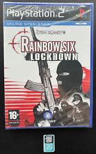 Jeu Rainbow Six Lockdown Playstation 2 Ps2 Neuf Sous Blister Neerlandais