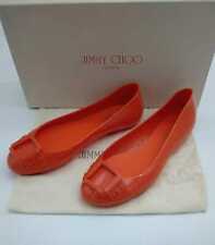 Jimmy Choo Chaussure Ballerine Orange Femme Taille Ue 35 Jic004lz