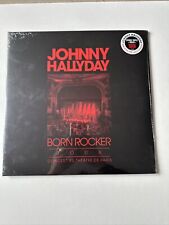 Johnny Hallyday Album Double 33tours Vinyles Born Rocker Tour Vinyles Rouge