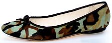 Kenneth Cole Guil-t-as-skin Designer Cow Hide Leather Flats Shoes Comfort 6.5