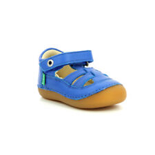 Kickers Chaussures Enfant En Bas Âge Sushy Cuir Avec Bande , Unisexe - 5 (bleu)