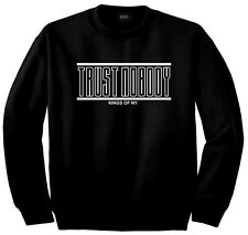 Kings Of Ny Trust Nobody Crewneck Sweatshirt Classic Rap Tattoo La Music Nyc